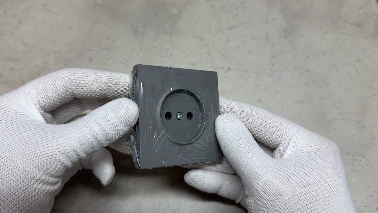 Розетка без заземлення, механізм сірий 16А Soft ER111-G ARDERO (без рамки) 80768