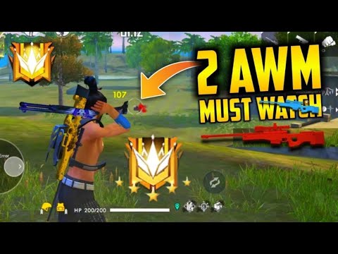 Free Fire awm game play
