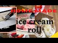 Ice Cream Rolls DIY Recipe Home Made Ice Cream Rolls In Tamil