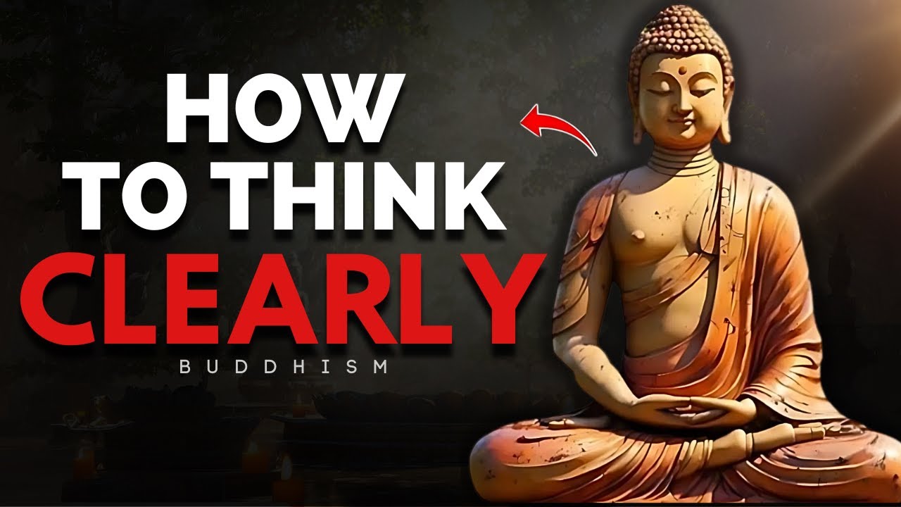 6 Buddhism Lessons on the art of THINKING CLEARLY | Buddhism Wisdom