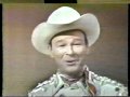 Roy Rogers Sings  "Texas Plains"
