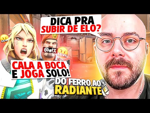 My team tilted at me!? Iron to Radiant! #8 - Valorant