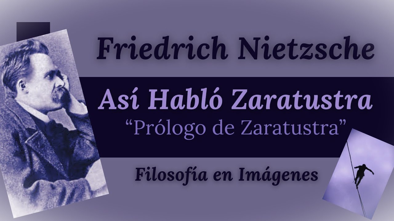FRIEDRICH NIETZSCHE: "My son, Zarathustra!"