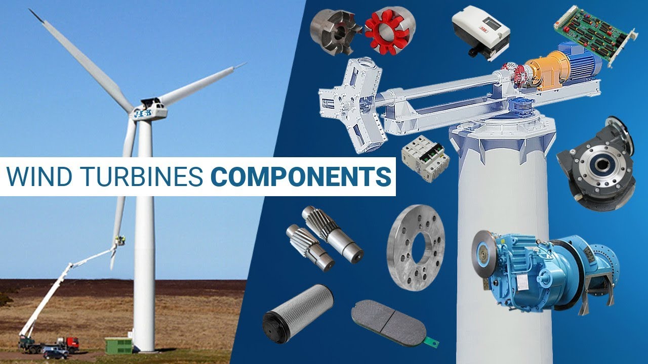 Industrial Spare Parts for Wind turbine - MRO and OEM - Components and Maintenance