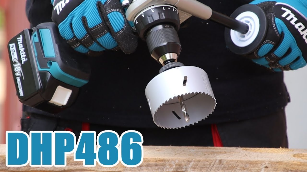 Makita Perceuses à percussion sans fil DHP486Z Solo