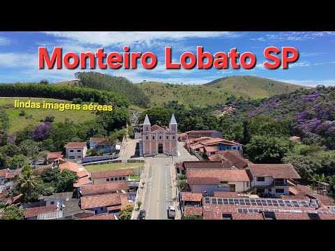 Conheça a cidade de Monteiro Lobato SP por imagens aéreas #drone 