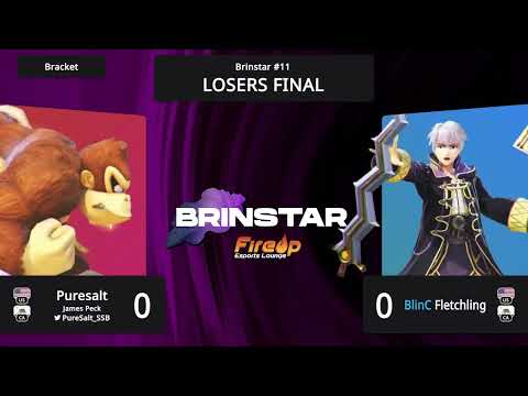 Puresalt (Donkey Kong) vs Fletchling (Robin) - Brinstar #11 Losers Finals