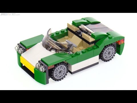 Lego לגו 31056 מכונית מירוץ ירוקה תמונה 2