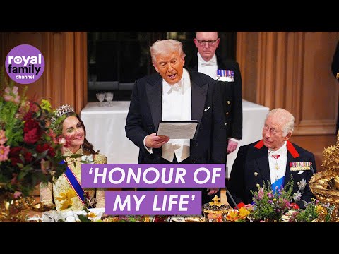 Watch Full: Trump’s Historic State Banquet at Windsor with King Charles