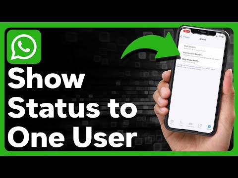 How To Share WhatsApp Status With One Person