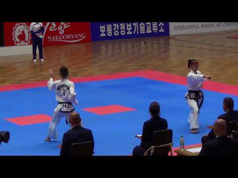 Tul seniorky III  dan, Anna Tischenko - Kim Hyang Sim