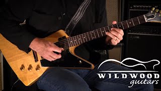 Video thumbnail for Gibson Custom Shop 1958 Korina Explorer  •  SN: 821407 by Wildwood Guitars