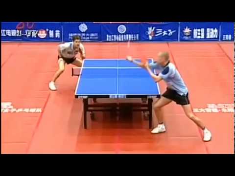 Timo Boll vs Michael Maze (Cool Dragon Mens International 2005)
