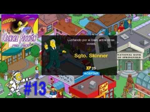 Los Simpson Springfield "Ciencia Ficción, Cap. 13 - El Sargento Skinner" por Tony