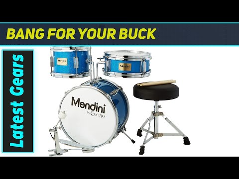 Mendini By Cecilio Kids Drum Set: The Ultimate Beginner Drum Kit!