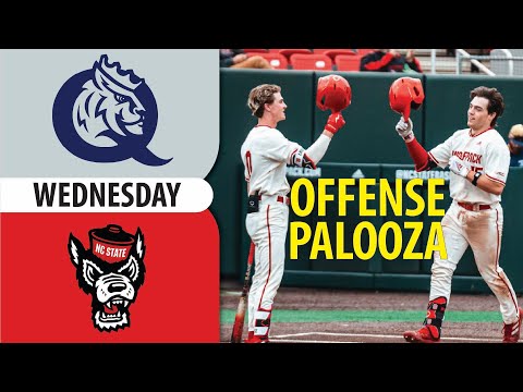 Queens University vs #14 NC State Baseball Highlights | College Baseball Highlights 2024