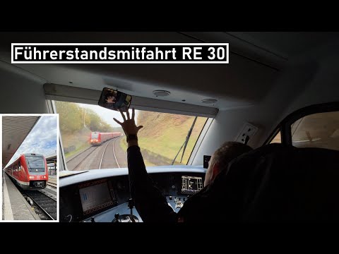 Führerstandsmitfahrt RE 30 | Nürnberg Hbf - Bayreuth Hbf