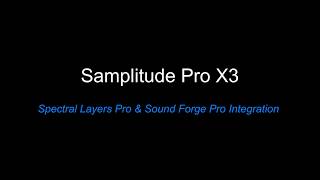 Video thumbnail for Samplitude Pro X3: Spectral Layers Pro & Sound Forge Pro Integration by Kraznet's Samplitude Tutorials
