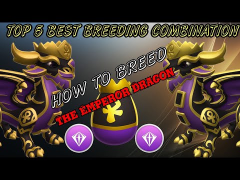 Top 5 Best Breeding Combination OF "THE EMPEROR DRAGON" | How To Breed | Breeding Guide | DML