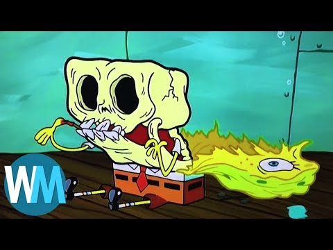 Top 10 Times SpongeBob SquarePants Went Too Far Video