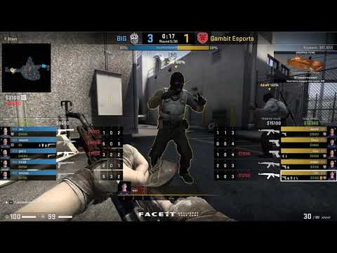 FACEIT London 2018 CS:GO | Challengers Stage Elimination Match | BIG vs Gambit Esports