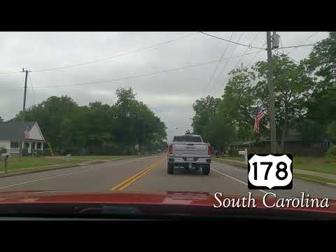 US 178 End to End Tour Part 1 (Ridgeville, SC to Anderson, SC)