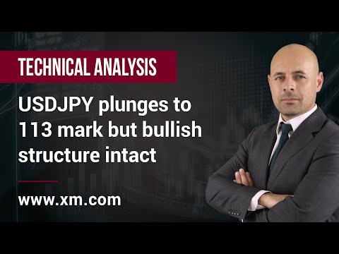 Technical Analysis: 01/12/2021 - USDJPY plunges to 113 mark but bullish structure intact