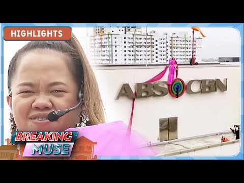 Muse Verna, bumirit sa tuktok ng building ng ABS-CBN | It’s Showtime | Breaking Muse