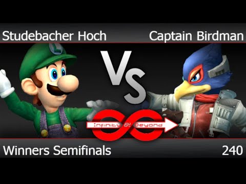 IaB! 240 - TLOC | Studebacher Hoch (Luigi) vs Captain Birdman (Falco, Link) Winners Semifinals - P+