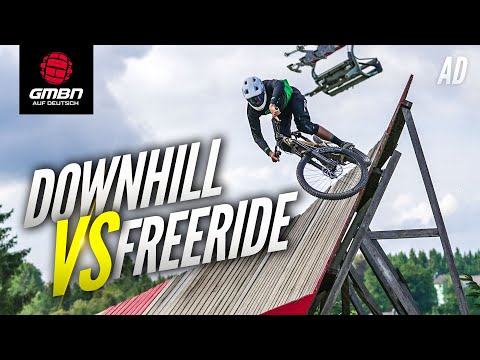Downhill- oder Freeride-Bike? Hier liegen die Unterschiede (Theorie & Praxis)