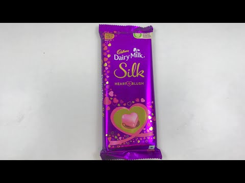 Unboxing Dairy Milk Silk Heart Blush (175 Rs)