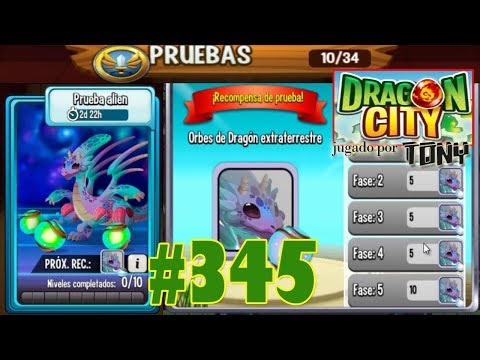 Dragon City "Capítulo 345 - Prueba de Orbes: Dragón Extraterrestre" por Tony