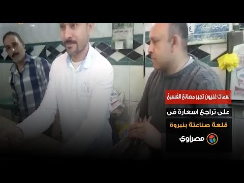 أسماك غليون تجبر مصانع الفسيخ على تراجع اسعارة فى قلعة صناعتة بنبروة