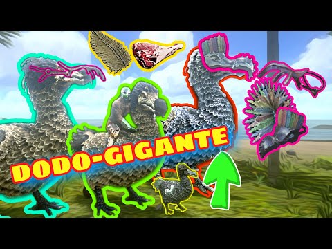 dodo-gigante ataque especial crafteos habilidades ¿carne prime? ark mobile