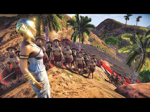 Can Roman Legion Protect Cleopatra from 170,000 Egyptian Warriors - UEBS 2