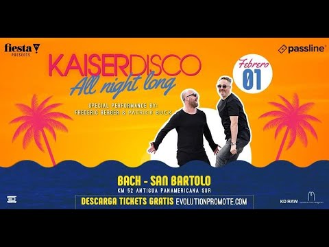 Fiesta pres. Kaiserdisco - All Night Long, Club Bach in San Bartolo, Peru 1.Feb.2020 (1:00- 3:30AM)