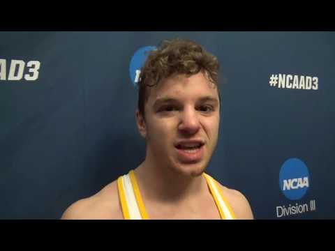 Ben Brisman wins the D3 title at 141 after cutting down from 157