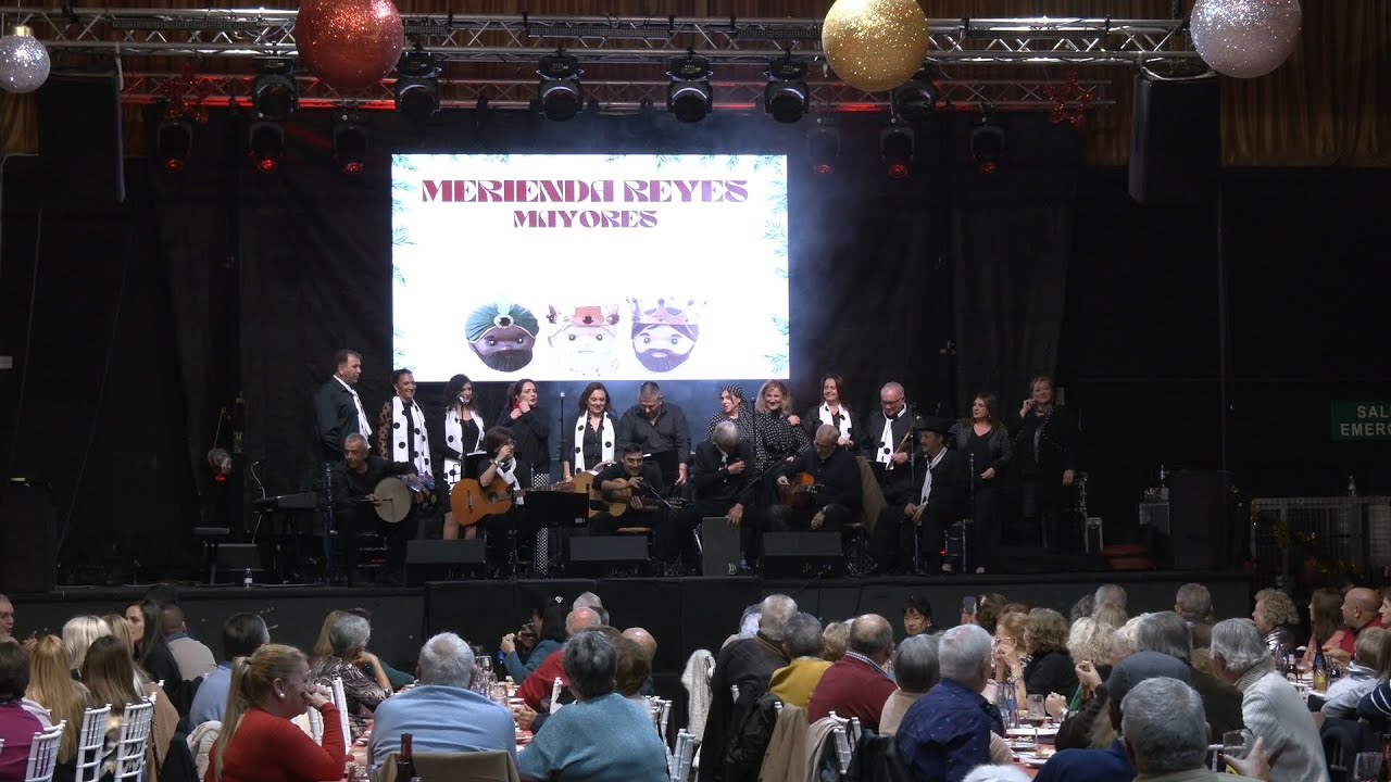 Merienda de Reyes Magos para los mayores