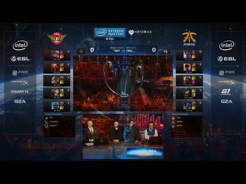SKT vs FNC Highlights Game 1 - SK TELECOM T1 vs FNATIC - IEM KATOWICE 2016 Grand Final