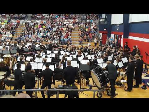 2018 Bixby 8th grade band - Whiplash