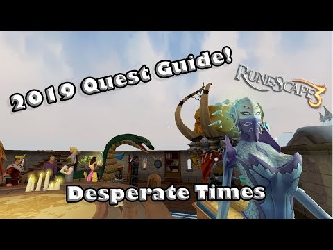 2019 Runescape 3 Quest Guide - Desperate Times - Mourning's End Puzzles...AGAIN?!?!?!?