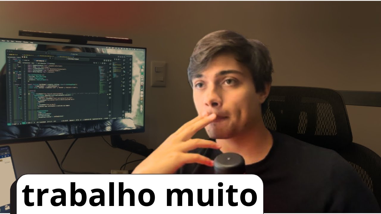 por que eu trabalho tanto?