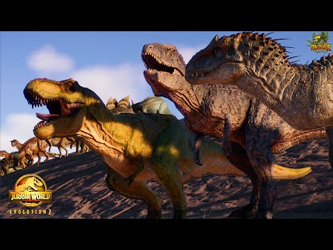 Size Comparison of All Dinosaurs in Jurassic World Evolution 2 | Jurassic Park | San Diego
