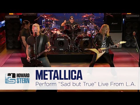 Metallica “Sad But True” Live on the Stern Show