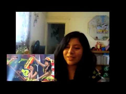 140404 Orange Caramel - Catallena @ Music Bank Reaction