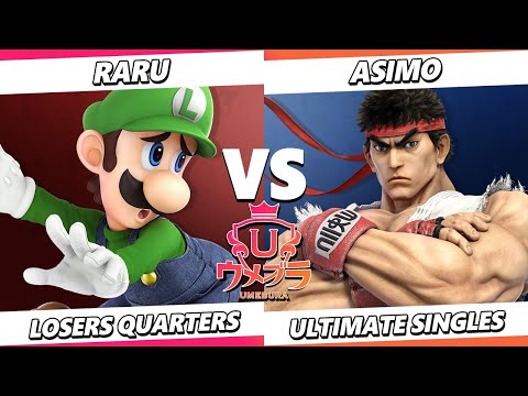 Umebura SP 12 TOP 8 - Raru (Luigi) Vs. Asimo (Ryu) Smash Ultimate - SSBU