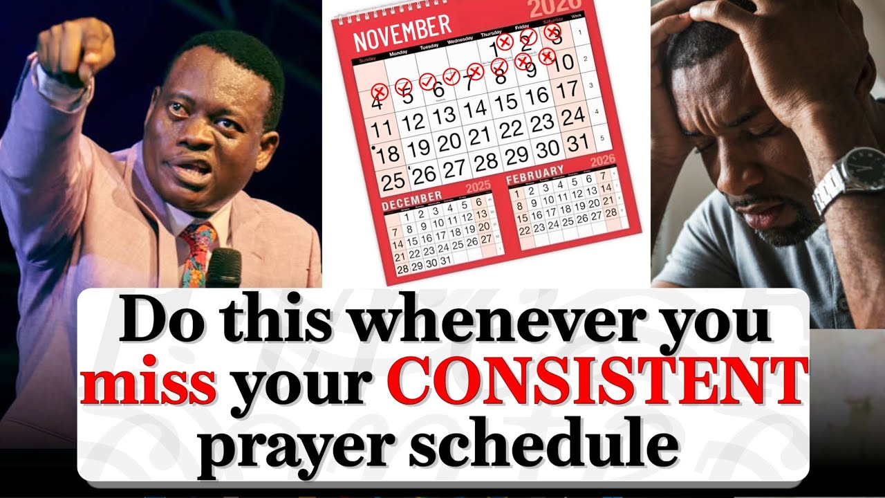 STOP Missing Prayer Consistency! | What to Do When You Fail - Apostle Arome Osayi