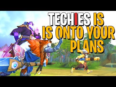 Techies Is Onto Your Plans - DotA 2
