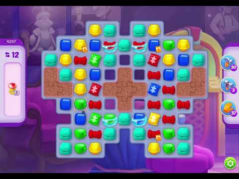 HomeScapes Level 4297 no boosters (24 moves)