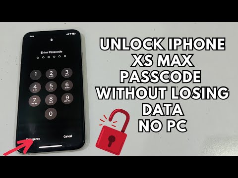 Unlock iPhone XS Max Passcode Without Losing Data Without Computer !! Face ID Disabled